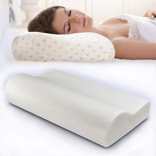 Almohada ortopédica cervical en forma de ola